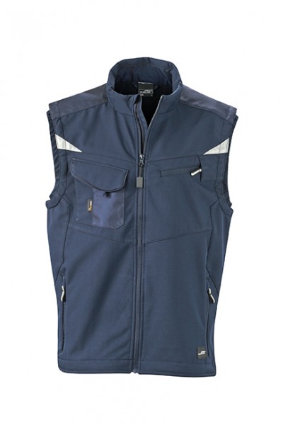 Workwear Softshell Vest | James & Nicholson