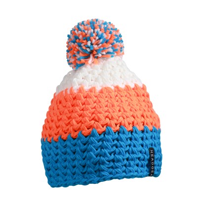 Crocheted Cap with Pompon | myrtle beach